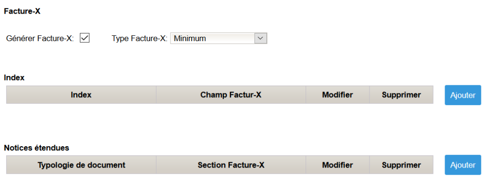 Damaris RM Export documents FACTUR-X