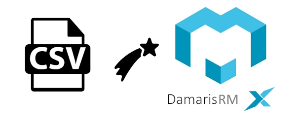 Import CSV dans Damaris RM